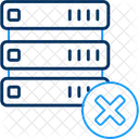 Delete Data Delete Denied Icon