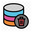 Database Delete Trash Icon