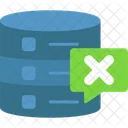 Database Remove Database Server Icon