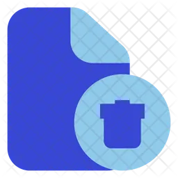 Delete document  Icon