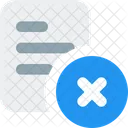 Delete Document Remove Document Delete File Icon