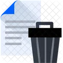 Delete Document Remove File Delete File Icon
