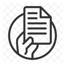 Delete Document  Icon