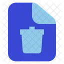 Delete document  Icon