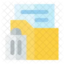 Delete Document  Icon