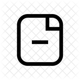 Delete Documents  Icon