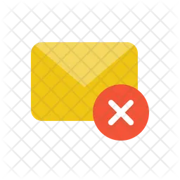 Delete Email  Icon
