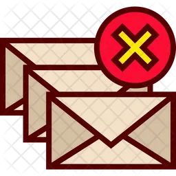 Delete Emails  Icon