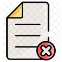 Delete File File Remove File Icon