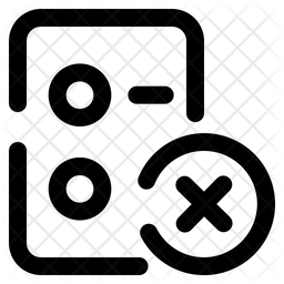 Delete file Icon
