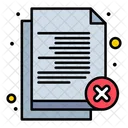 Delete File  Icon