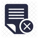 Delete File Delete Document Remove File Icon