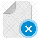 Delete file  Icon