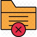 Delete File Folder Archive Symbol
