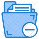 Delete File Folder  Icon
