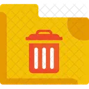 Delete File Folder  Symbol