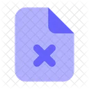 Delete File Delte Document Remove File Icon