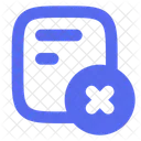 Delete File Icon