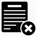 Delete File  Icon