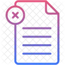 Delete file  Icon