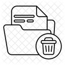 Delete File  Icon