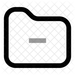 Delete folder  Icon