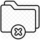 Delete folder  Icon