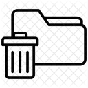 폴더 삭제  아이콘