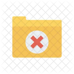Delete folder  Icon
