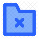 Delete Folder Document Icon