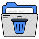 Delete Folder Delete Document Doc Icon