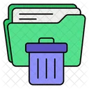 Delete Folder  Icon