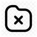 Delete folder  Icon