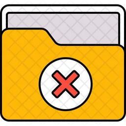 Delete folder  Icon