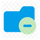 Delete Folder File Storage Document Icon