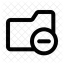 Delete Folder File Storage Document Icon