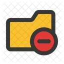 Delete Folder File Storage Document Icon