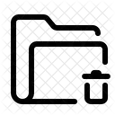 Delete folder  Icon