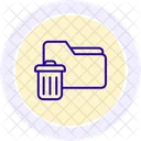 Delete folder  Icon