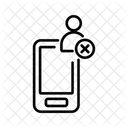 Delete friend  Icon