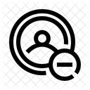Delete Friend Disconnect Breakup Icon