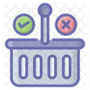 Delete From Basket Remove From Bucket Selected Products Icon