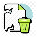 Delete Garbage Delete File Remove File Icon