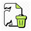 Delete Garbage Delete File Remove File Icon