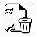 Delete Garbage  Icon