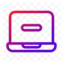 Laptop Delete Remove Icon