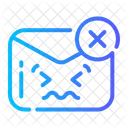 Delete Sad Unhappy Icon