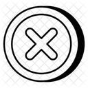 Delete Remove Cross Sign Icon