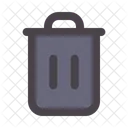 Delete Recycle Bin Garbage Icon