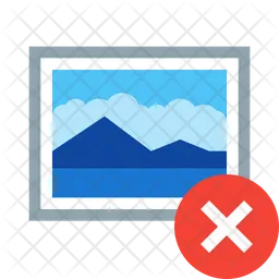 Delete image  Icon